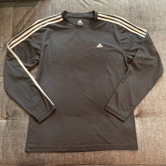 Adidas ClimaCool Black Workout Top - Picture 2 of 9